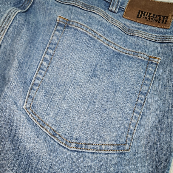 DULUTH TRADING EUC MENS SZ 36 x 30 DENIM BALL ROOM JEANS - Picture 7 of 9